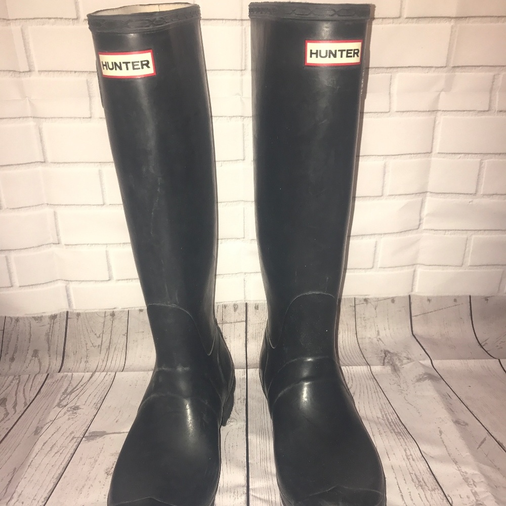 HUNTER Original Navy Rain Boots